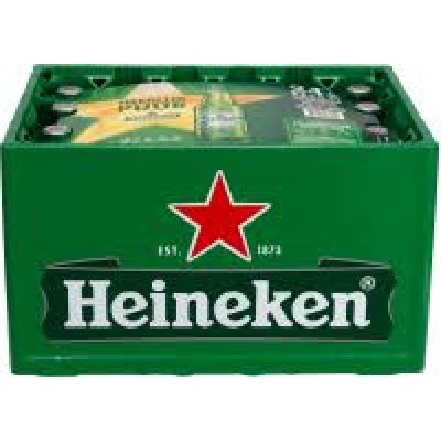 Heineken fles 24 stuks    €16.99