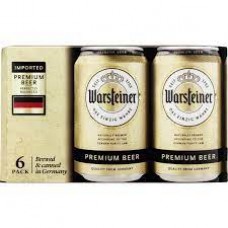 WARSTEINER 6-Pack Koud!  6,99 incl statiegeld