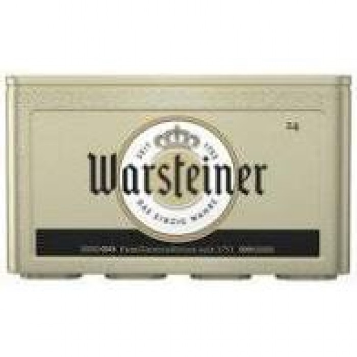 Warsteiner krat 24x0.3 excl 3,9 statie geld